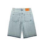 TGC Denim Jorts (premium leather crosses)