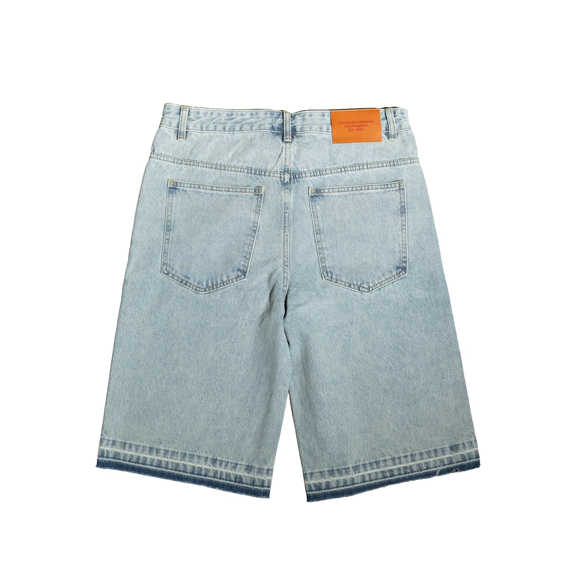 TGC Denim Jorts (premium leather crosses)