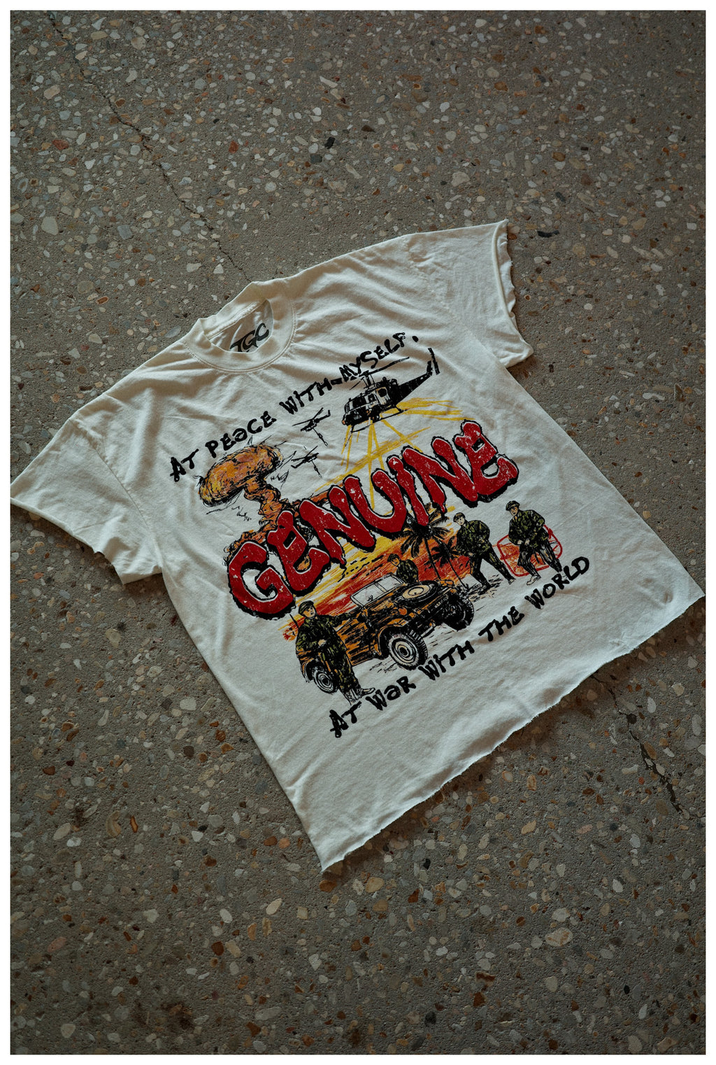 Peace with myself graphic tee