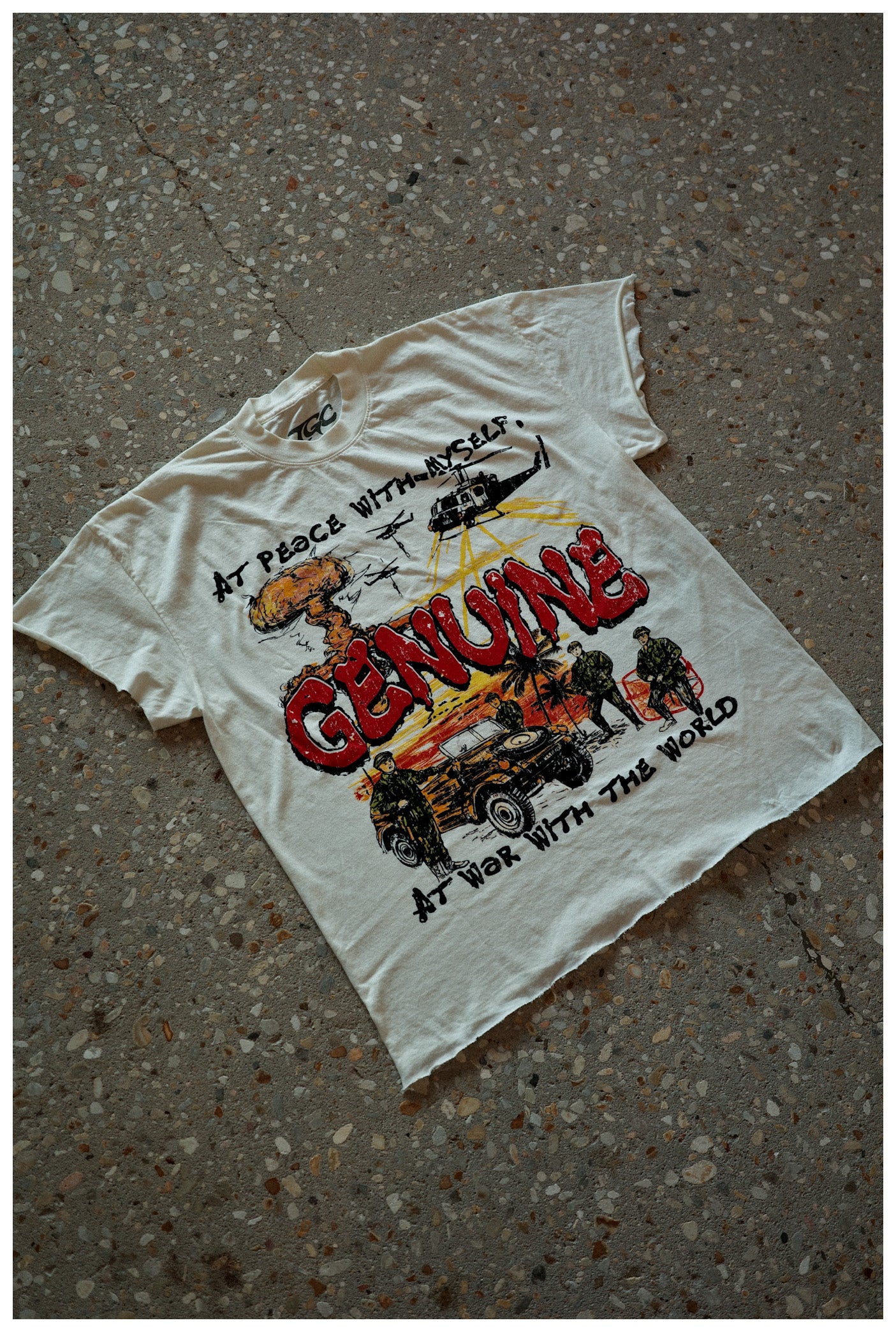 Peace with myself graphic tee