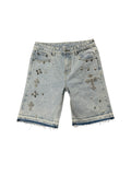 OG Blue raw edge denim