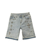 OG Blue raw edge denim