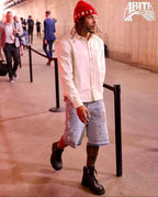 OG Blue raw edge denim