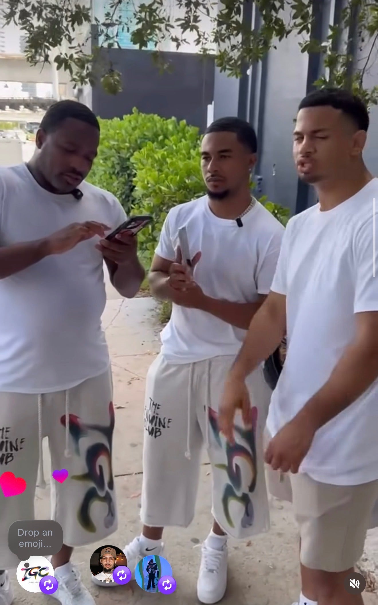 3/4 Sweat shorts