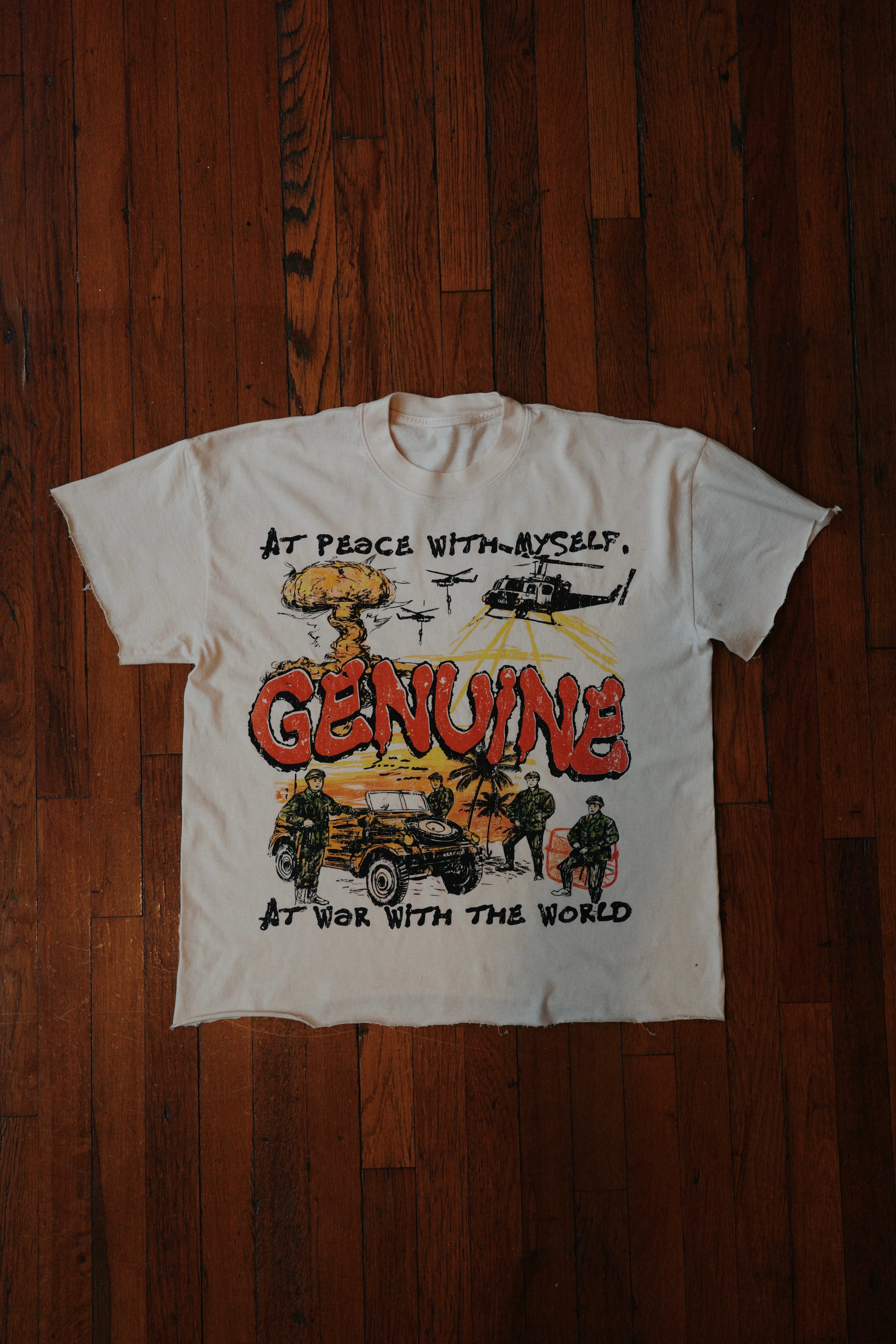 Peace with myself graphic tee