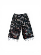 3/4 Length Camo Shorts “Last Supper”