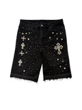 OG Black raw edge denim