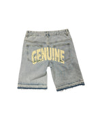 OG Blue raw edge denim
