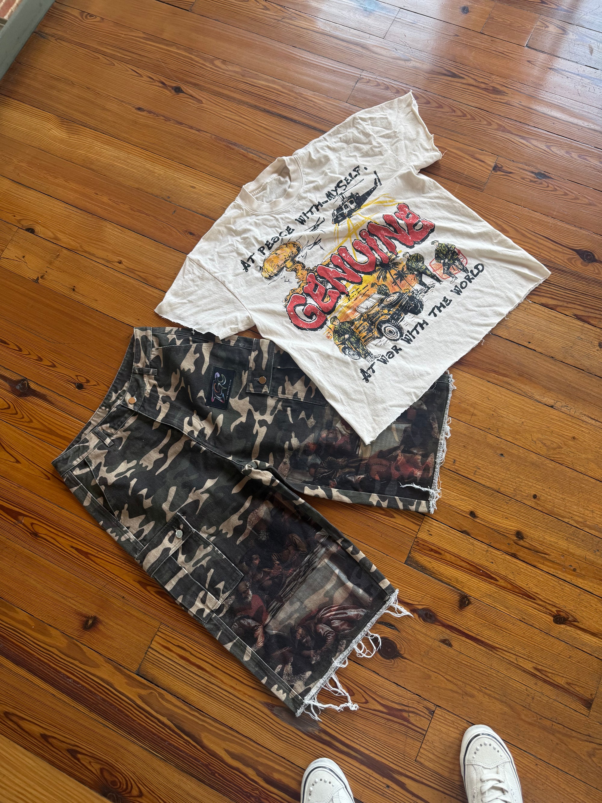 Peace with myself graphic tee