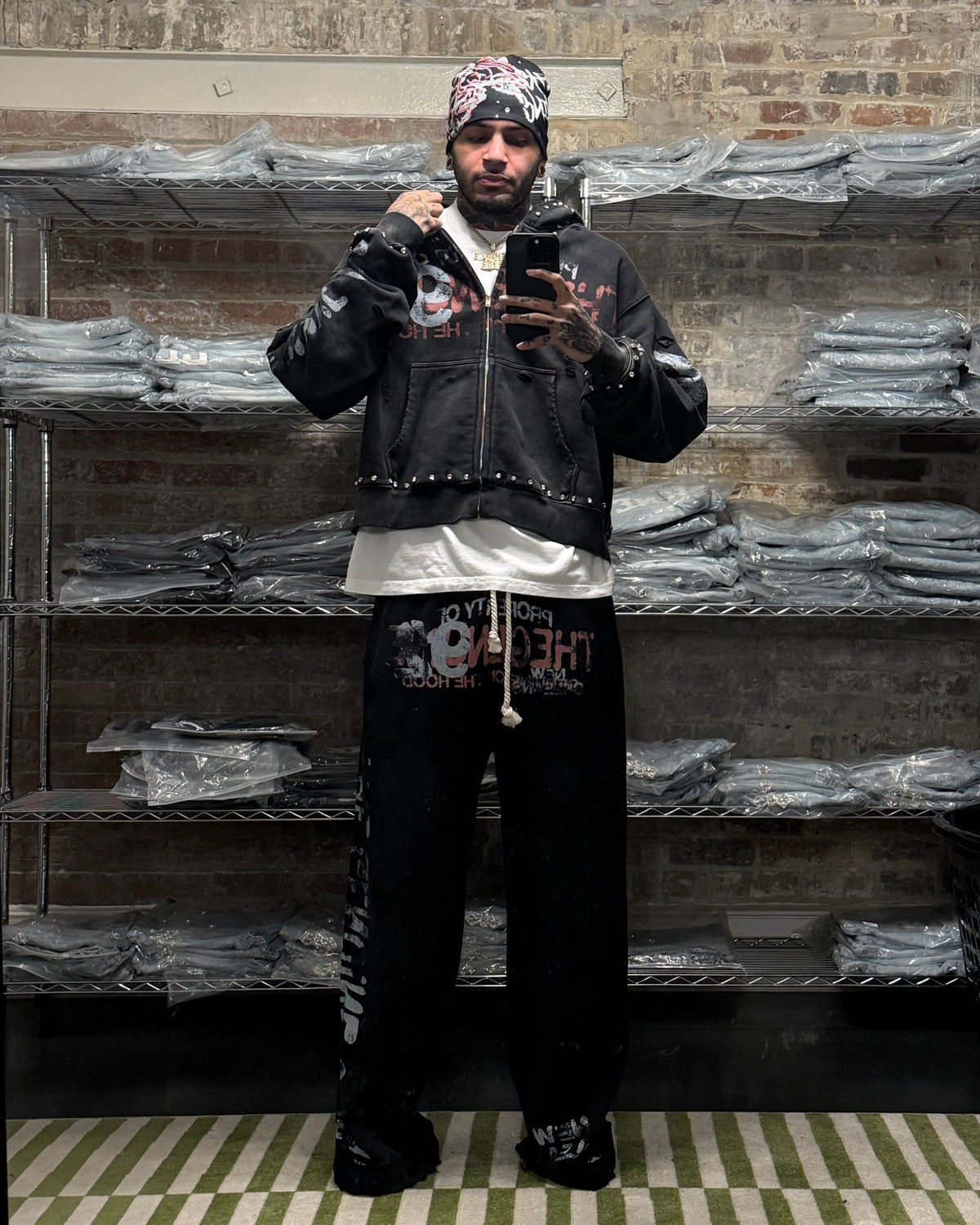 Genuine Club Sweatpants (Black), view 2