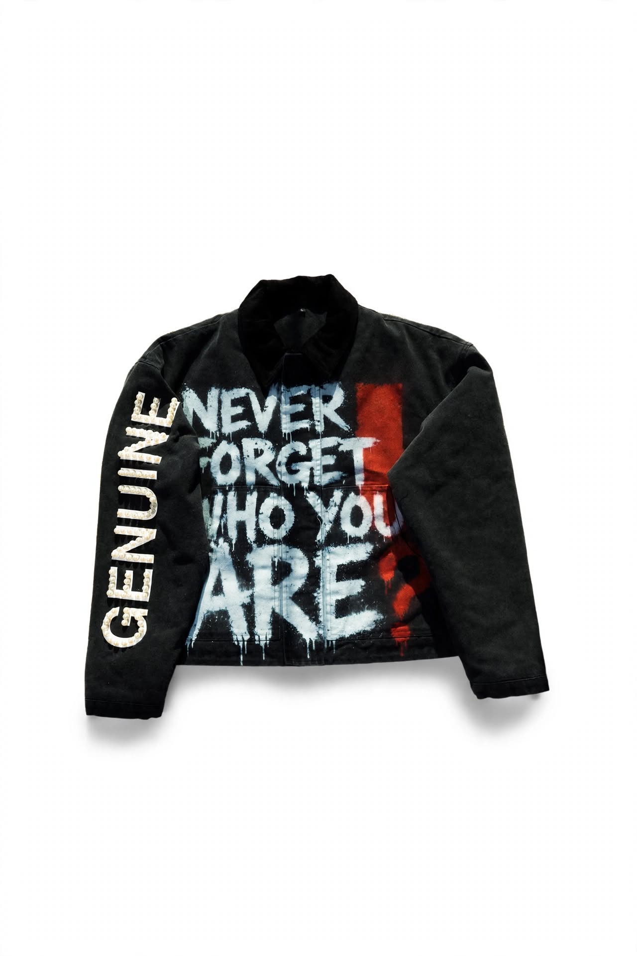 Never Forget Who You Are - Canvas Jacket