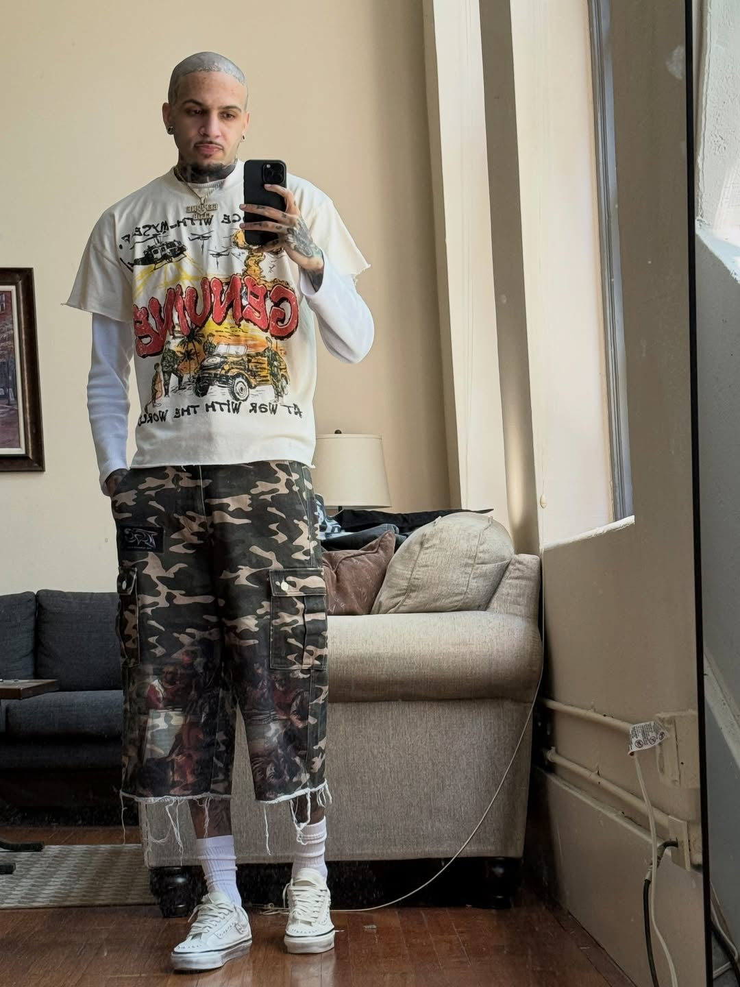 Peace with myself graphic tee